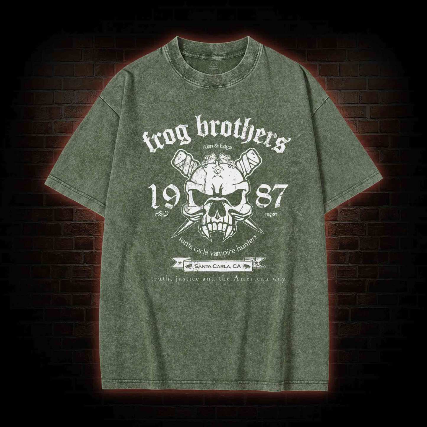 Frog Brothers Washed T-shirt