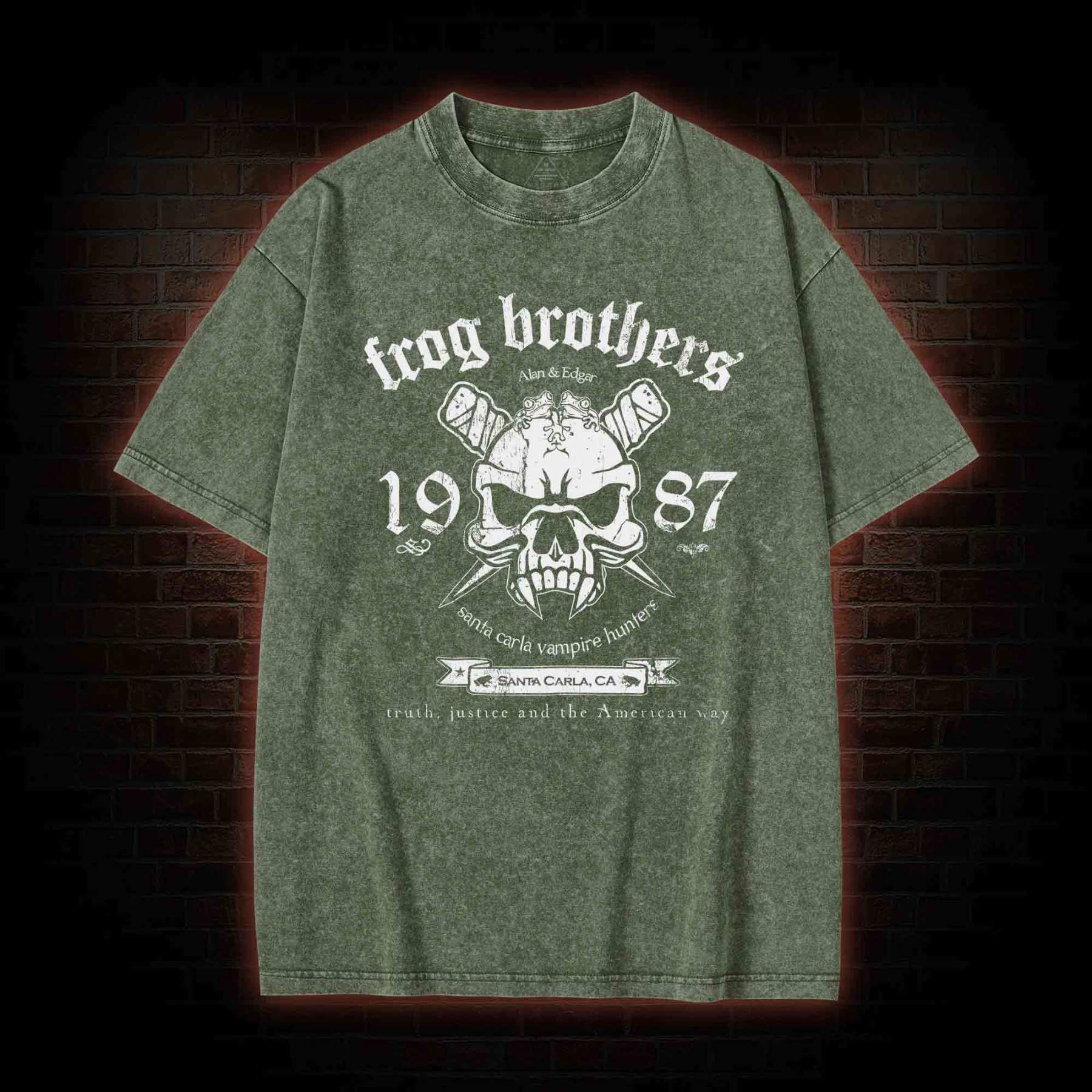Frog Brothers Washed T-shirt