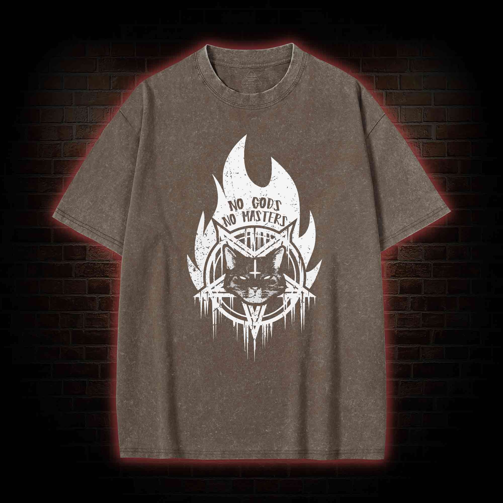 No Gods No Masters Washed T-shirt