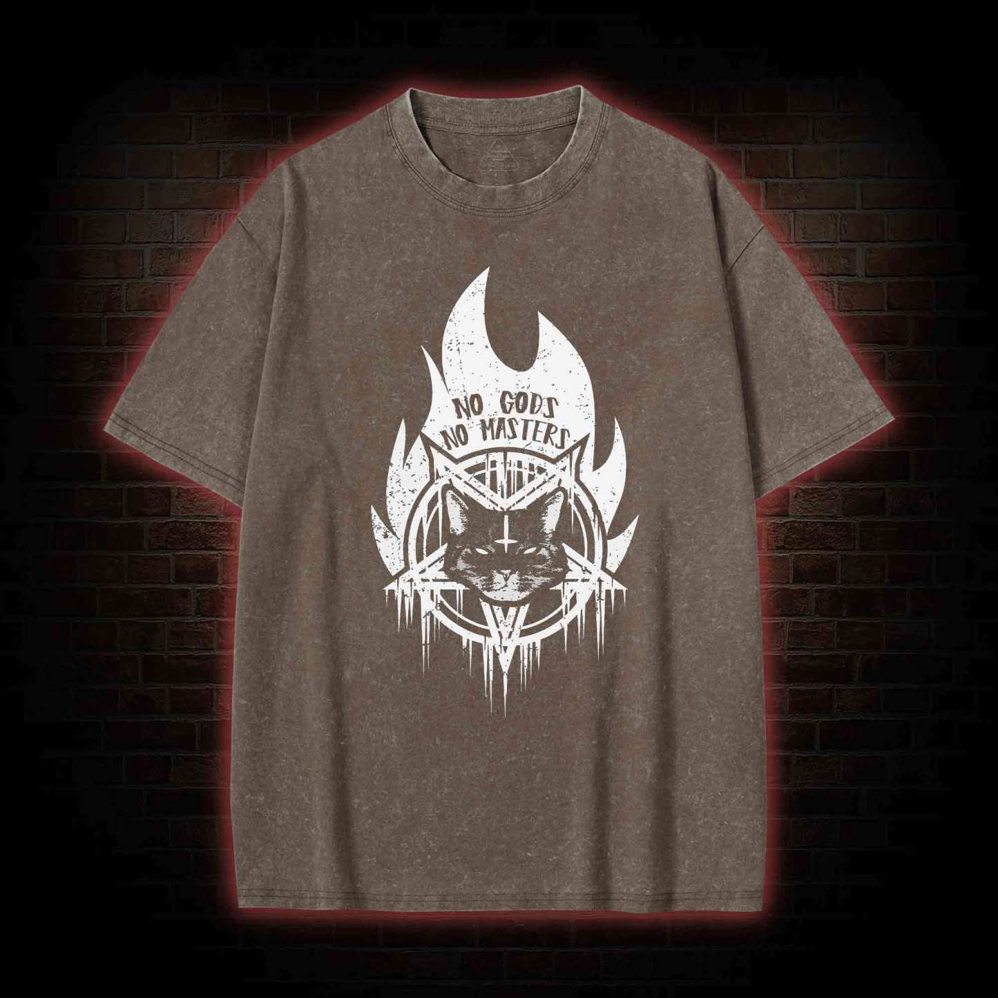 No Gods No Masters Washed T-shirt