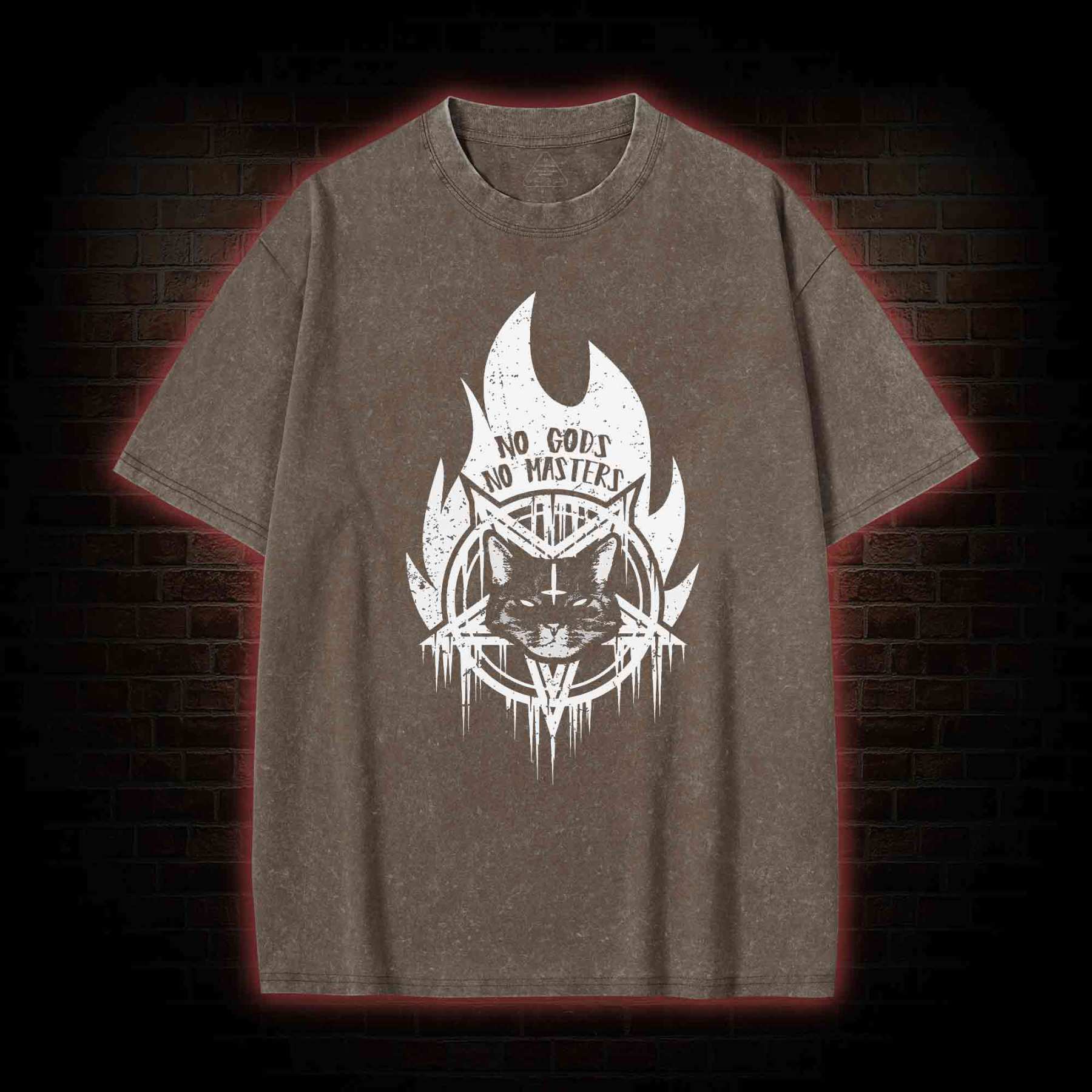 No Gods No Masters Washed T-shirt