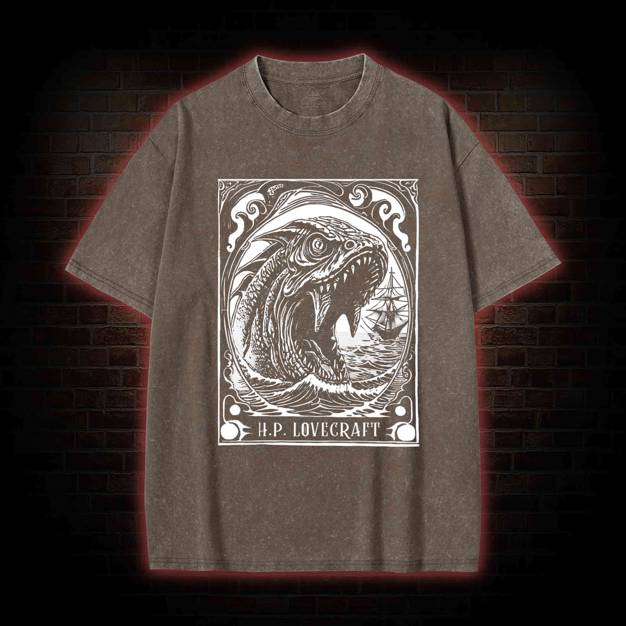 The Deep Ones Washed T-shirt