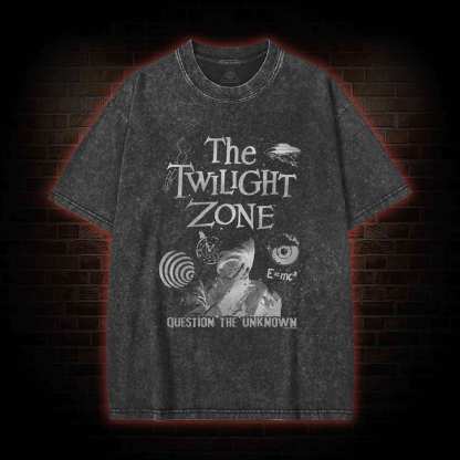 Question the Unknown Washed T-shirt