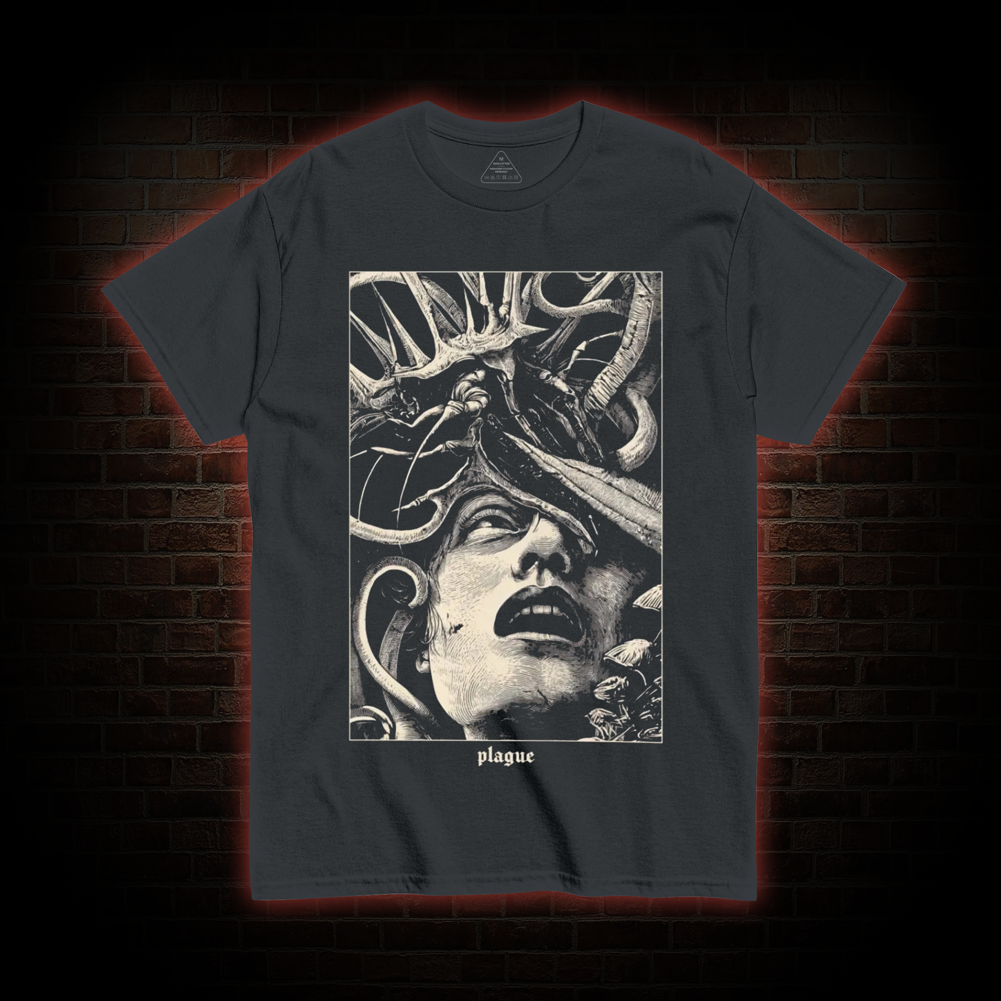 Gothic Parasite Attack T-shirt