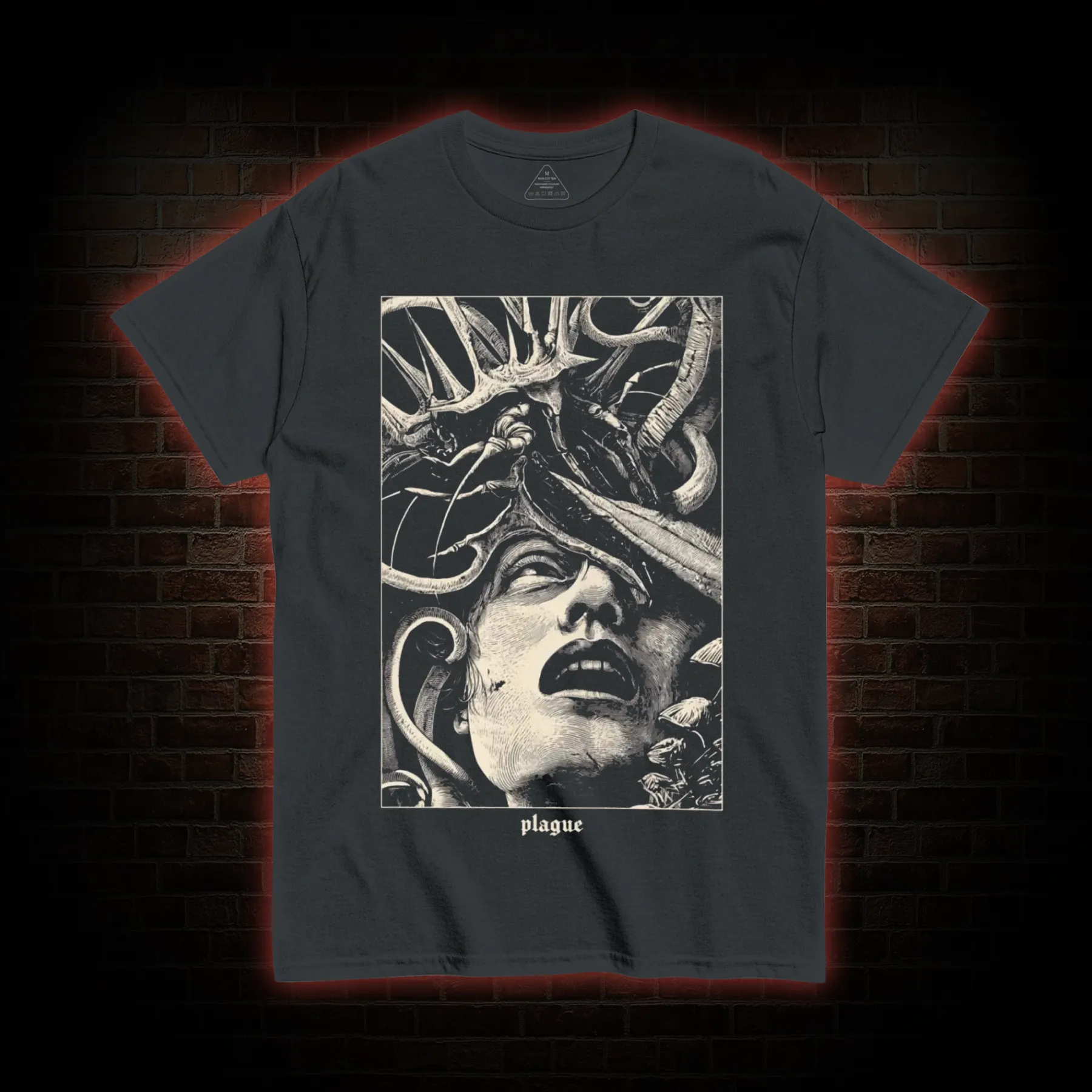 Gothic Parasite Attack T-shirt