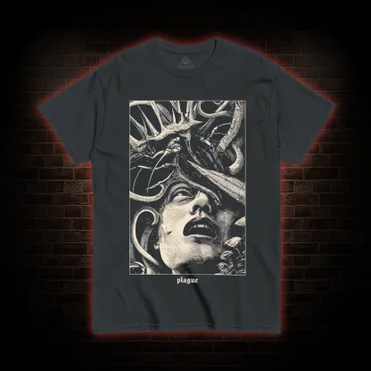 Gothic Parasite Attack T-shirt