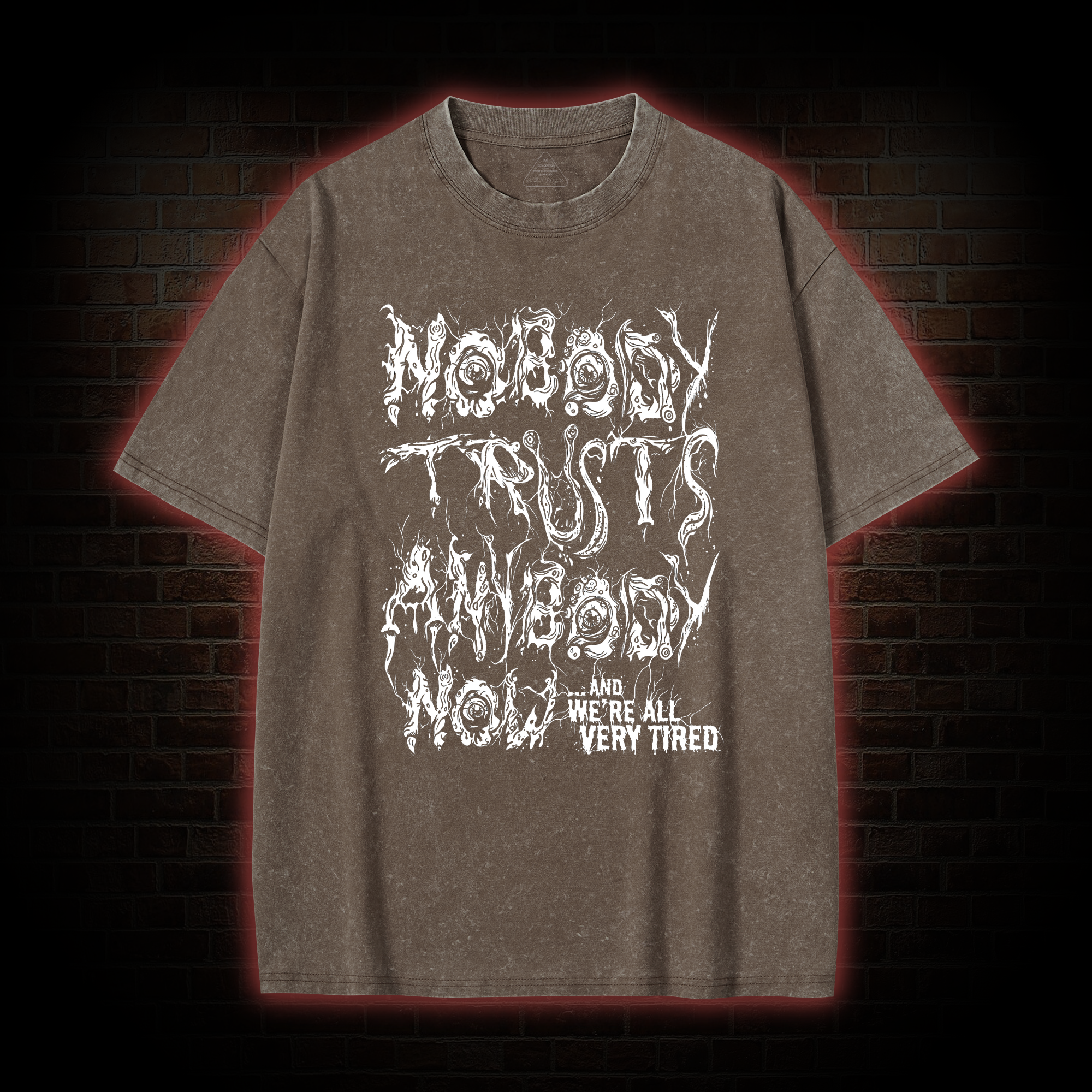 Isolation, Alienation Washed T-shirt