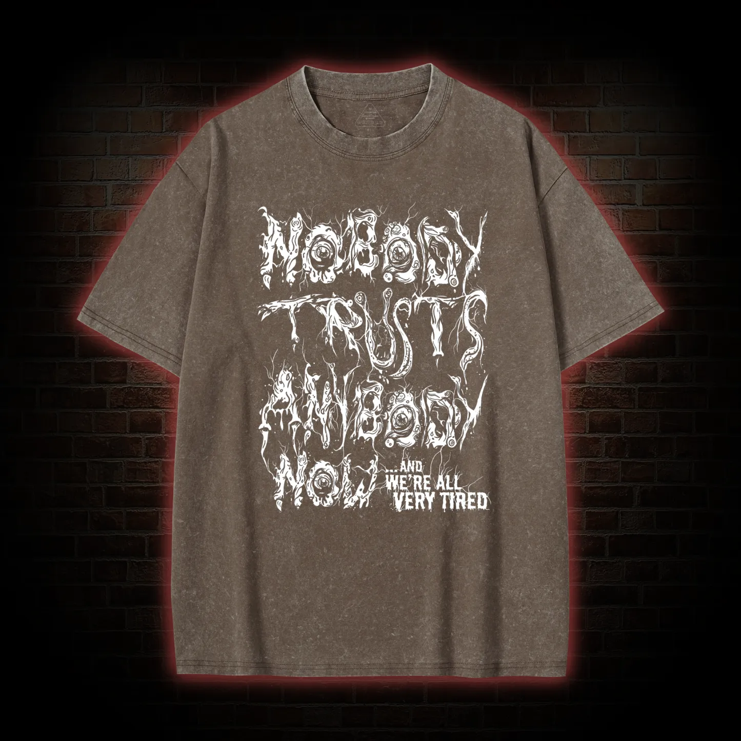 Isolation, Alienation Washed T-shirt