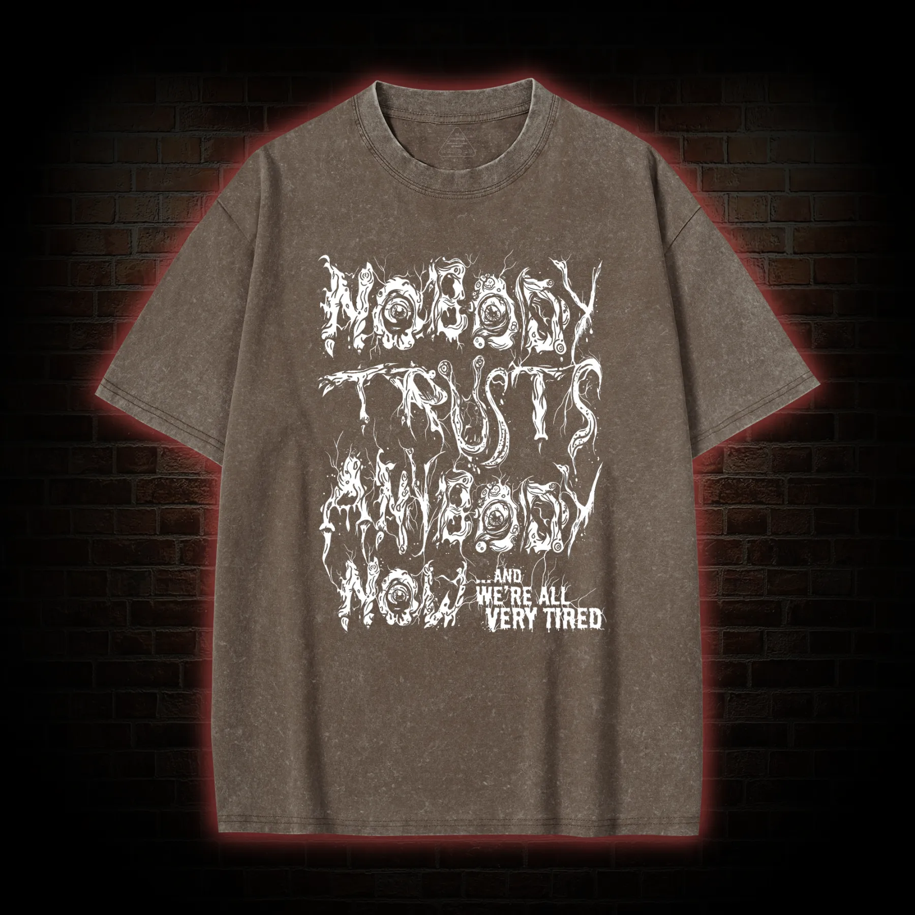 Isolation, Alienation Washed T-shirt