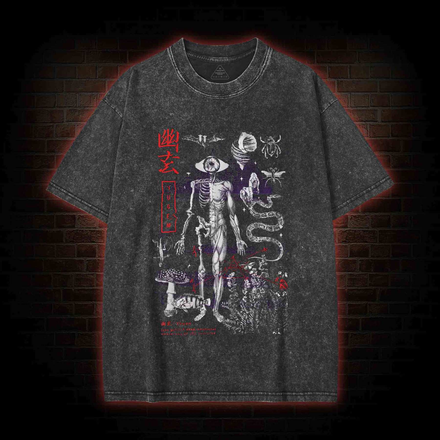 Death Wisdom Washed T-shirt