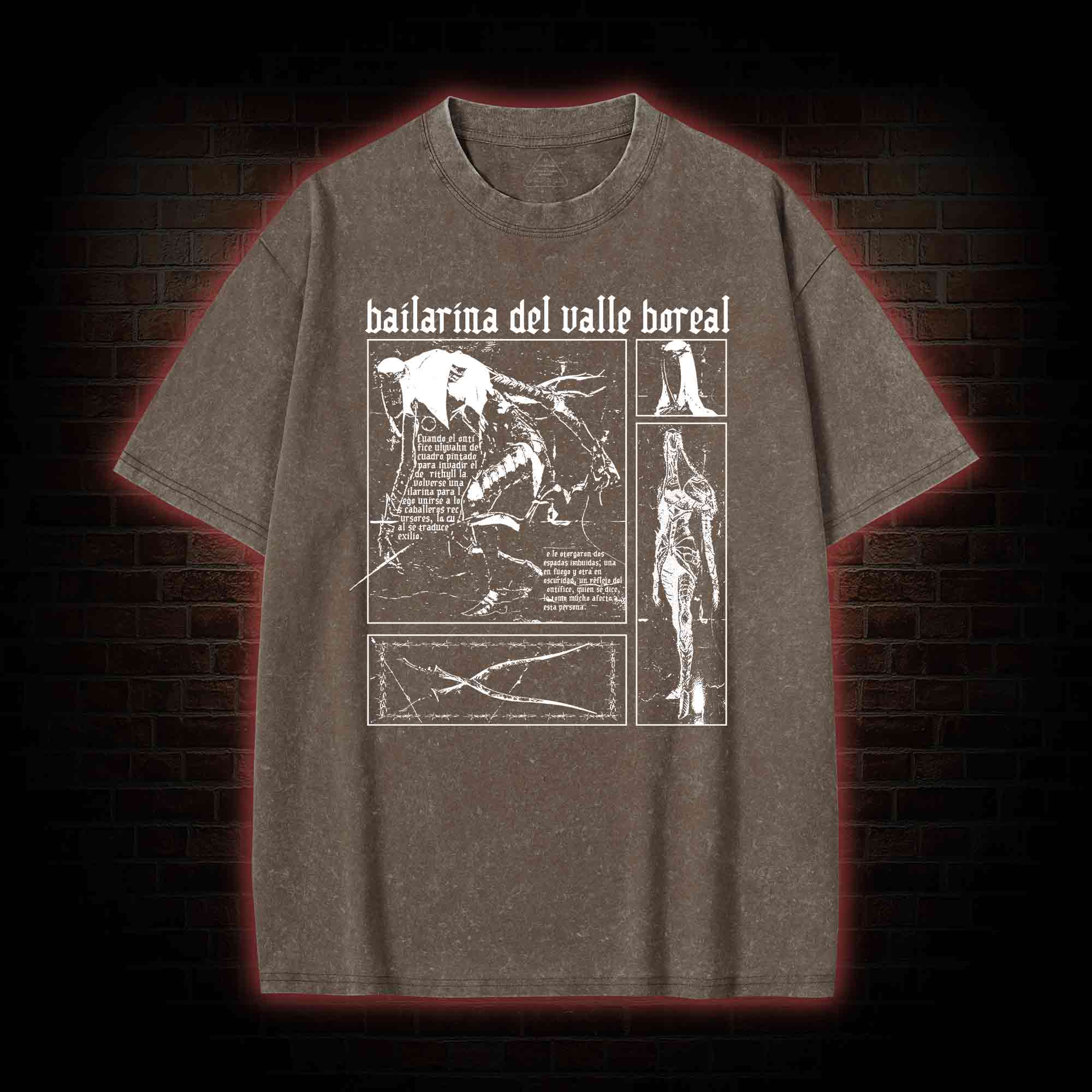 The Dancer of The Valley Washed T-shirt