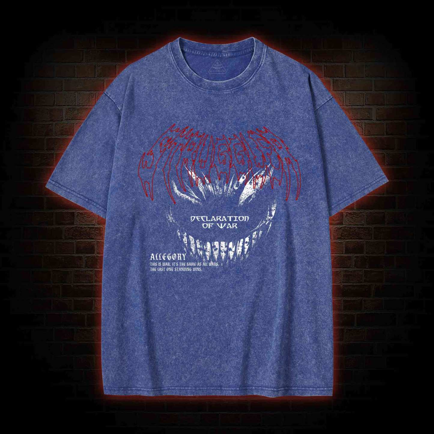 Declaration of War Washed T-shirt