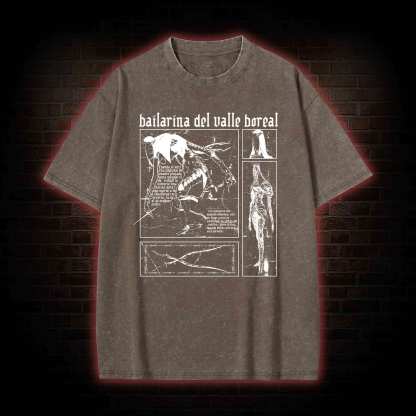 The Dancer of The Valley Washed T-shirt