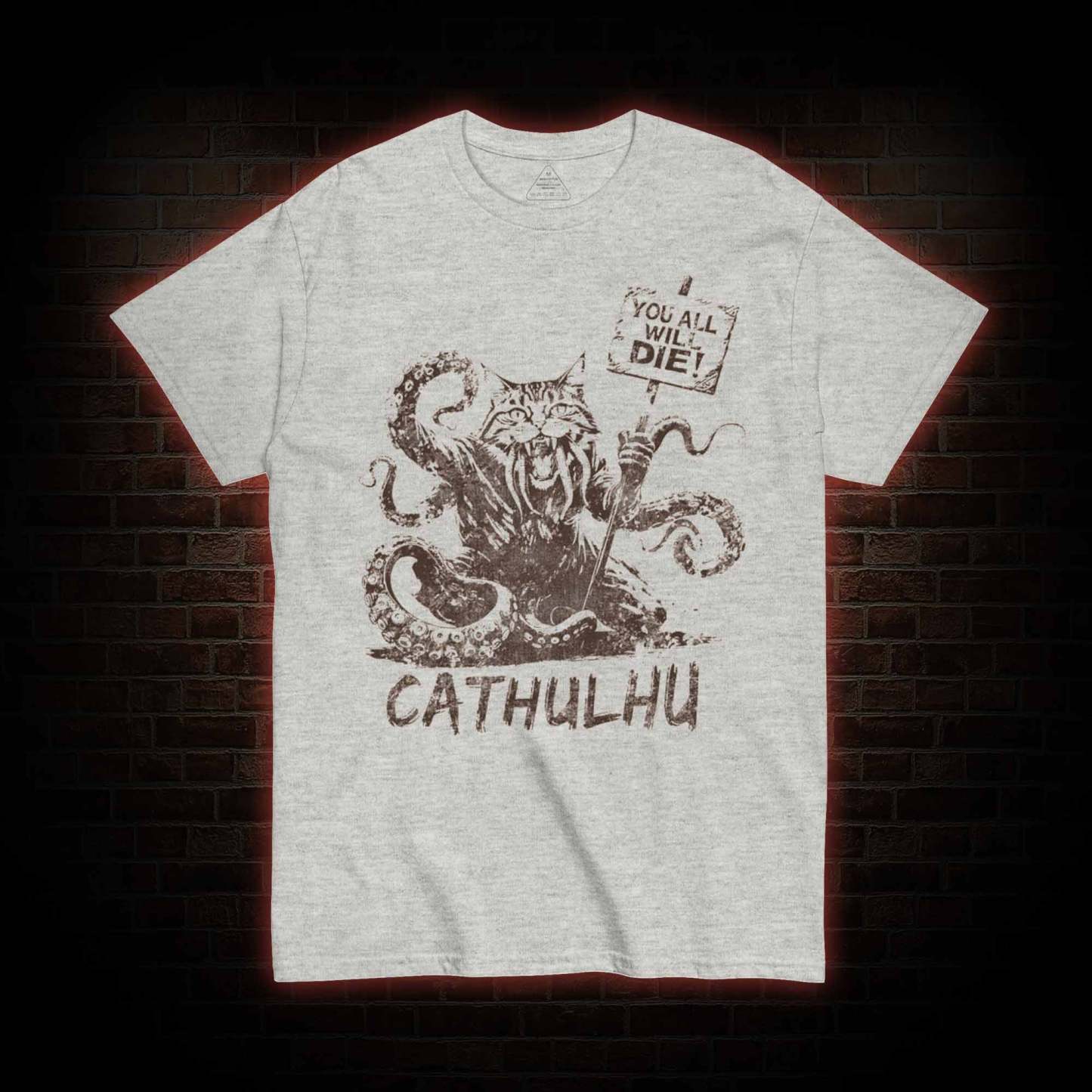 Cathulhu Retro T-shirt 