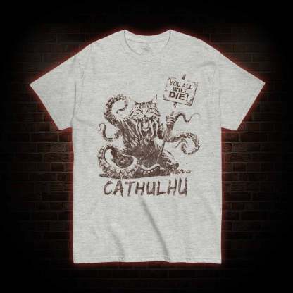 Cathulhu Retro T-shirt 