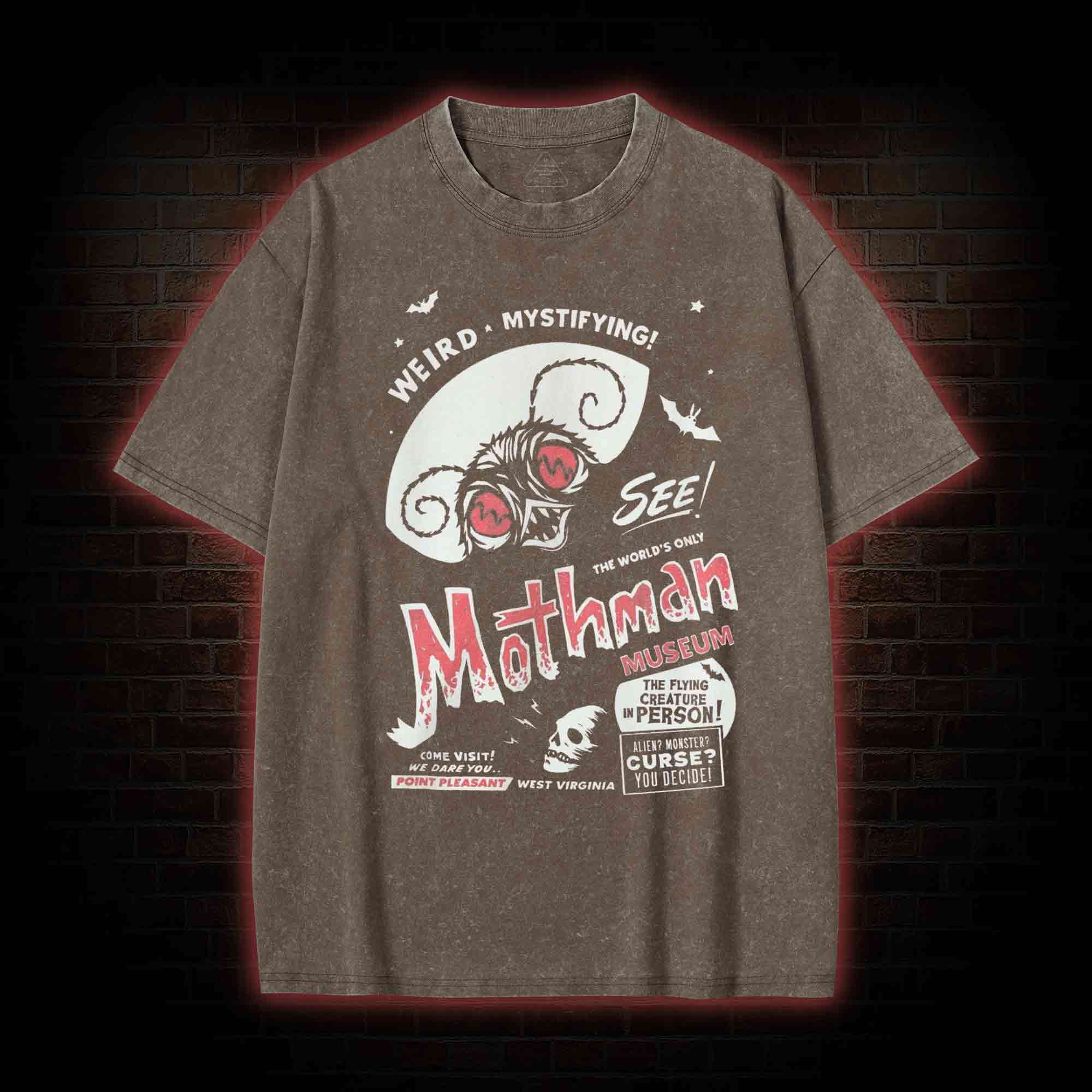 Mothman Museum Washed T-shirt