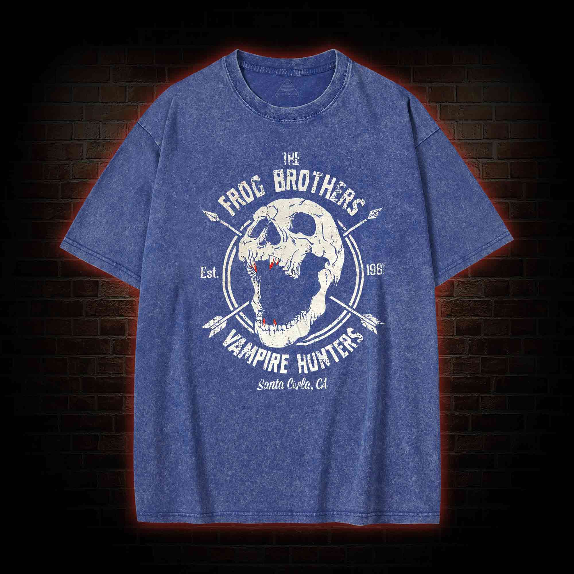 Vampire Hunters Washed T-shirt