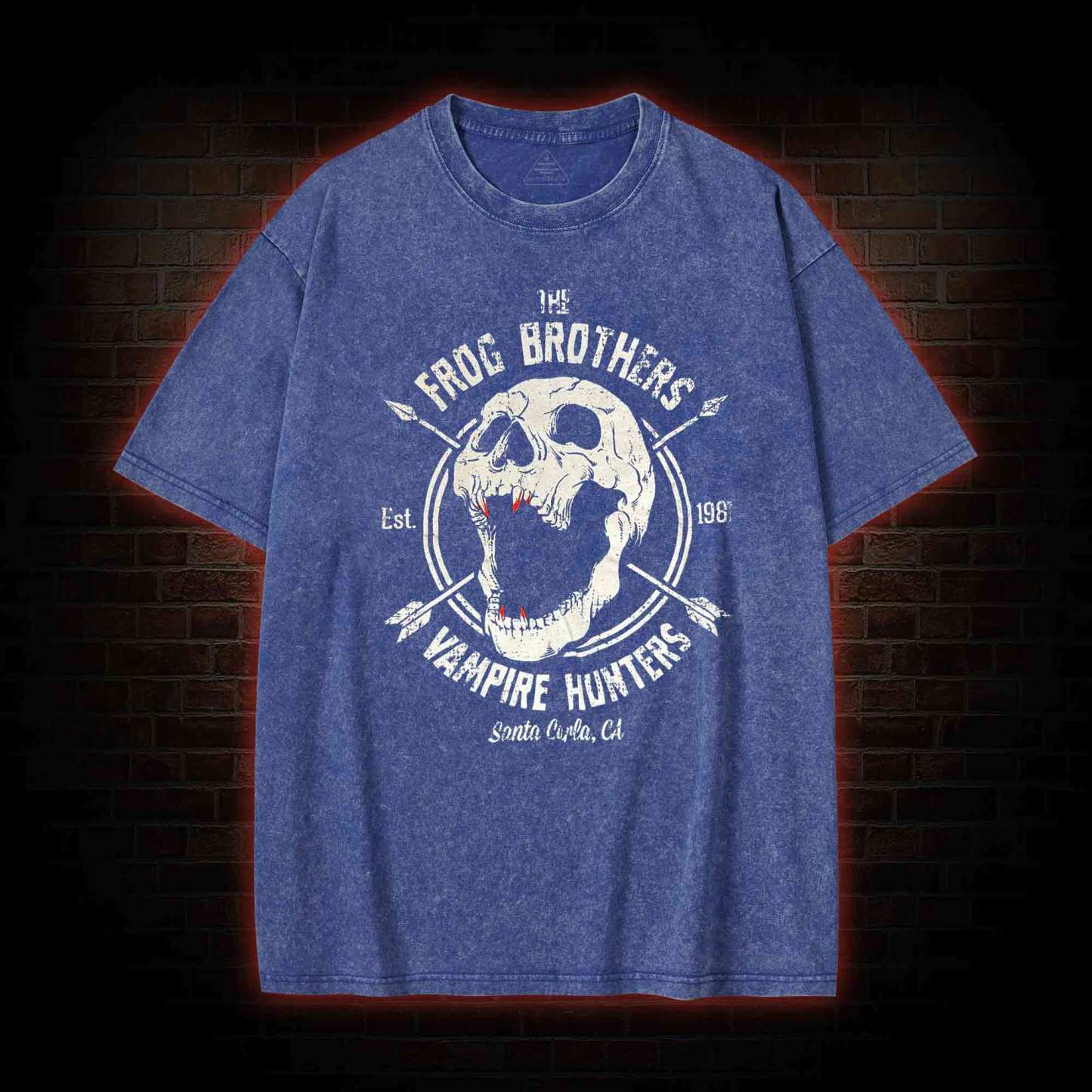 Vampire Hunters Washed T-shirt