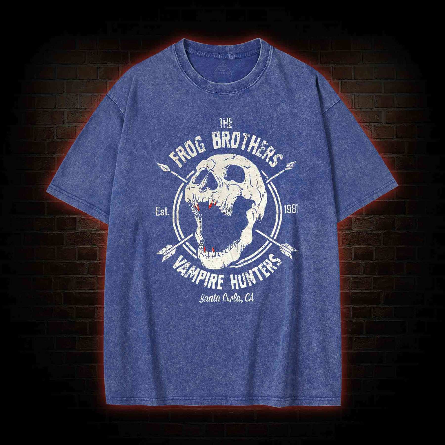 Vampire Hunters Washed T-shirt