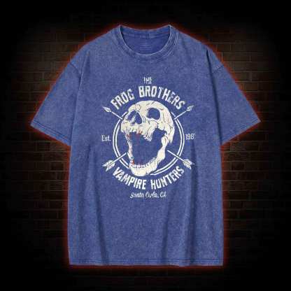 Vampire Hunters Washed T-shirt