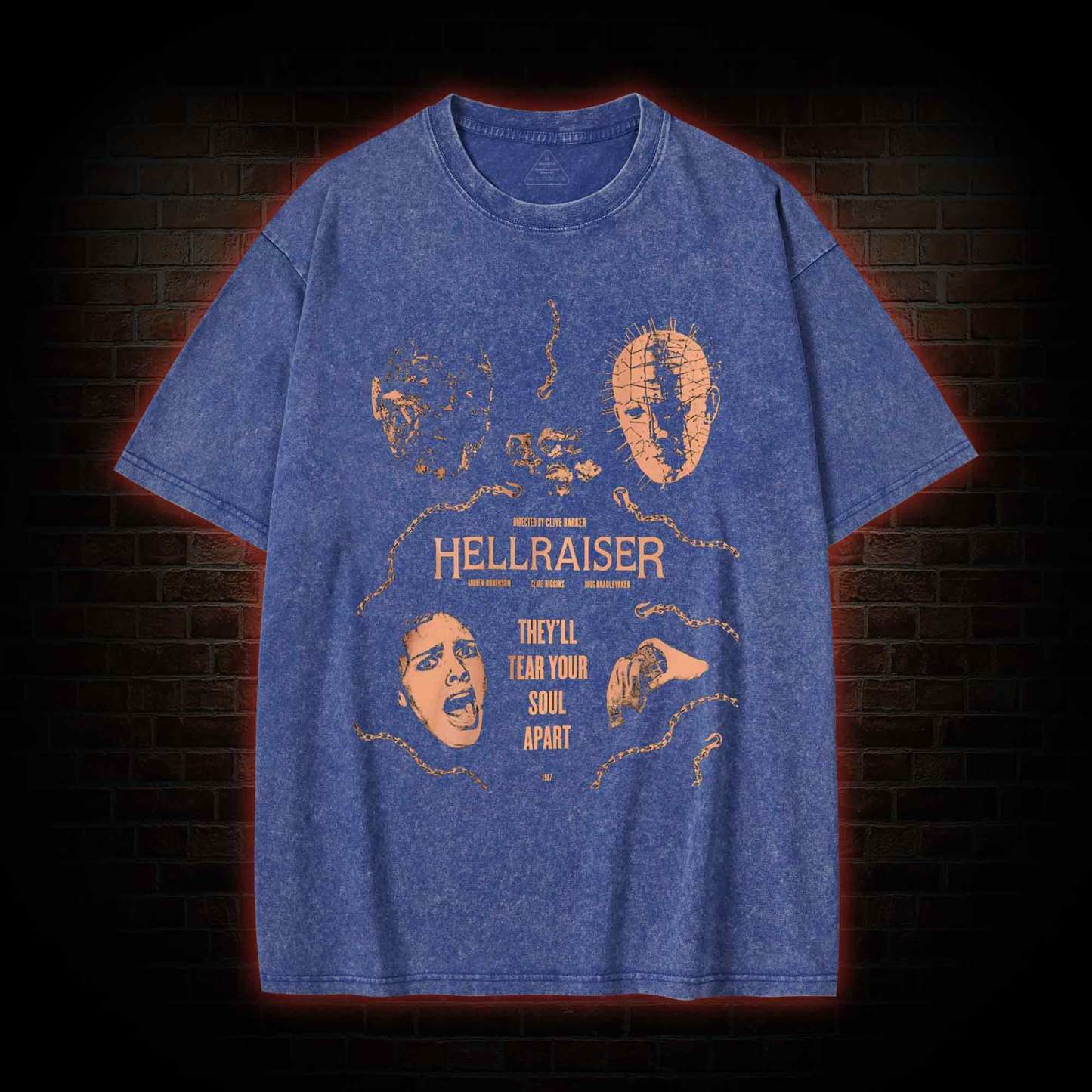 They'll Tear Your Soul Apart Washed T-shirt