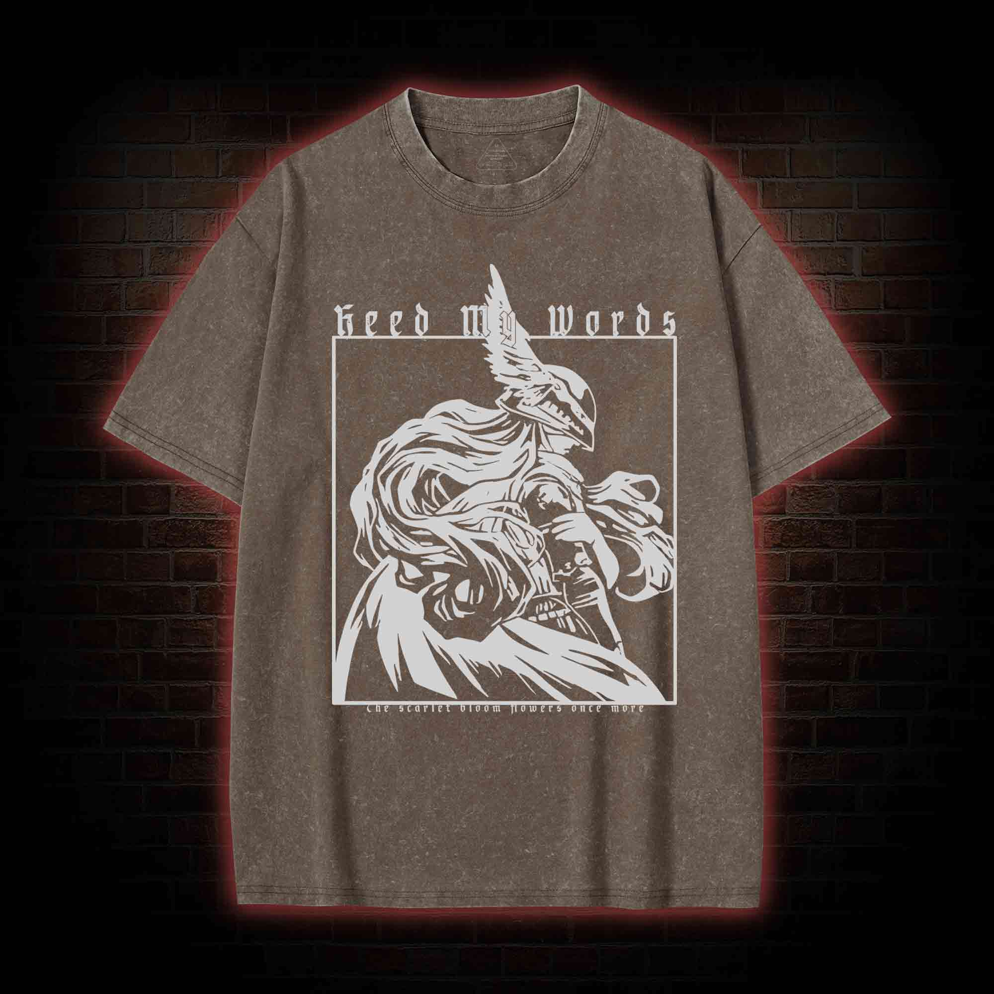 Heed My Words Washed T-shirt