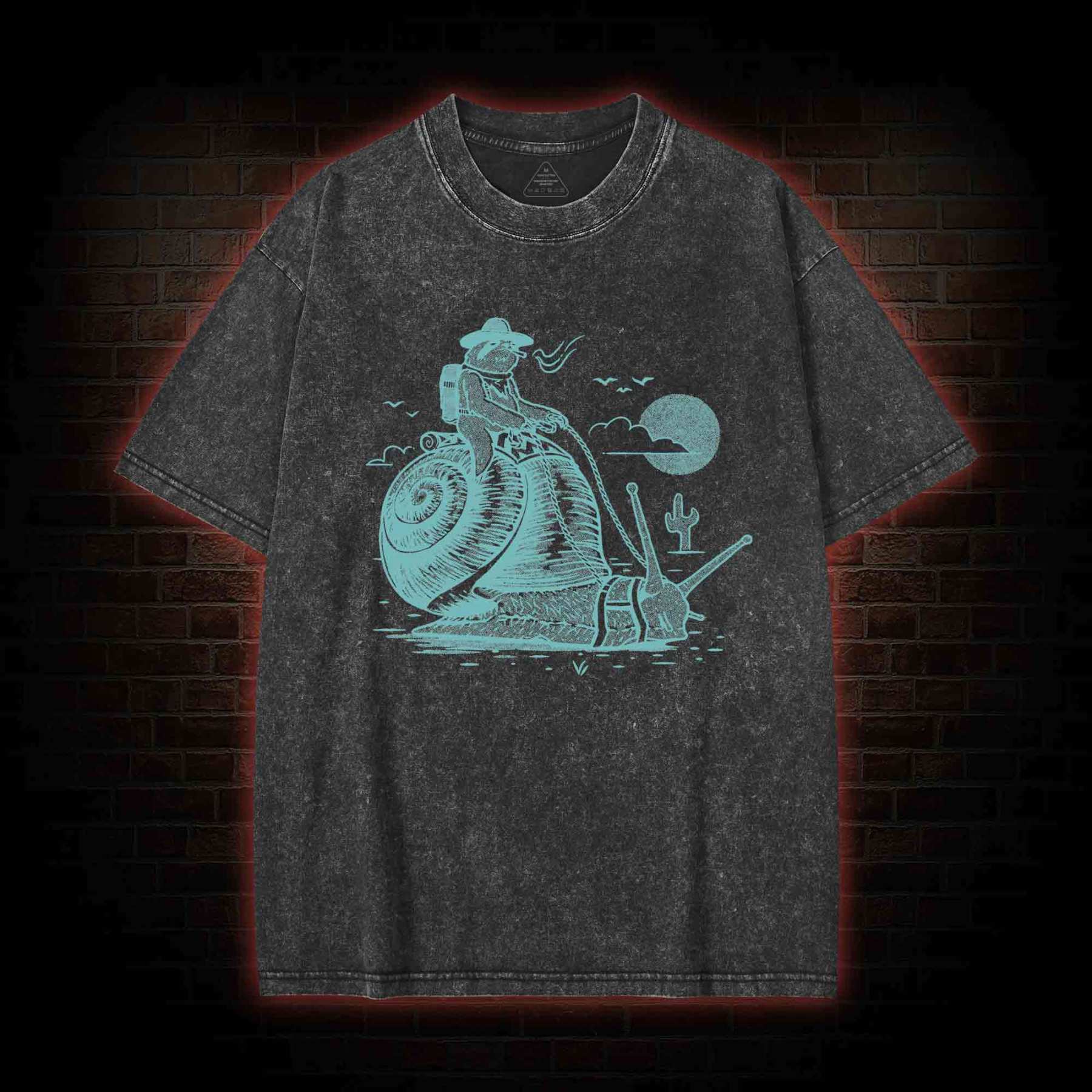 Slow Rider Washed T-shirt