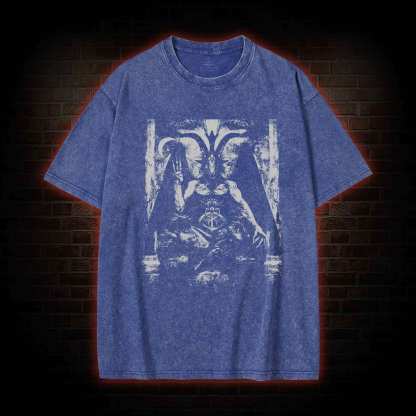 Demonic Goat Washed T-shirt