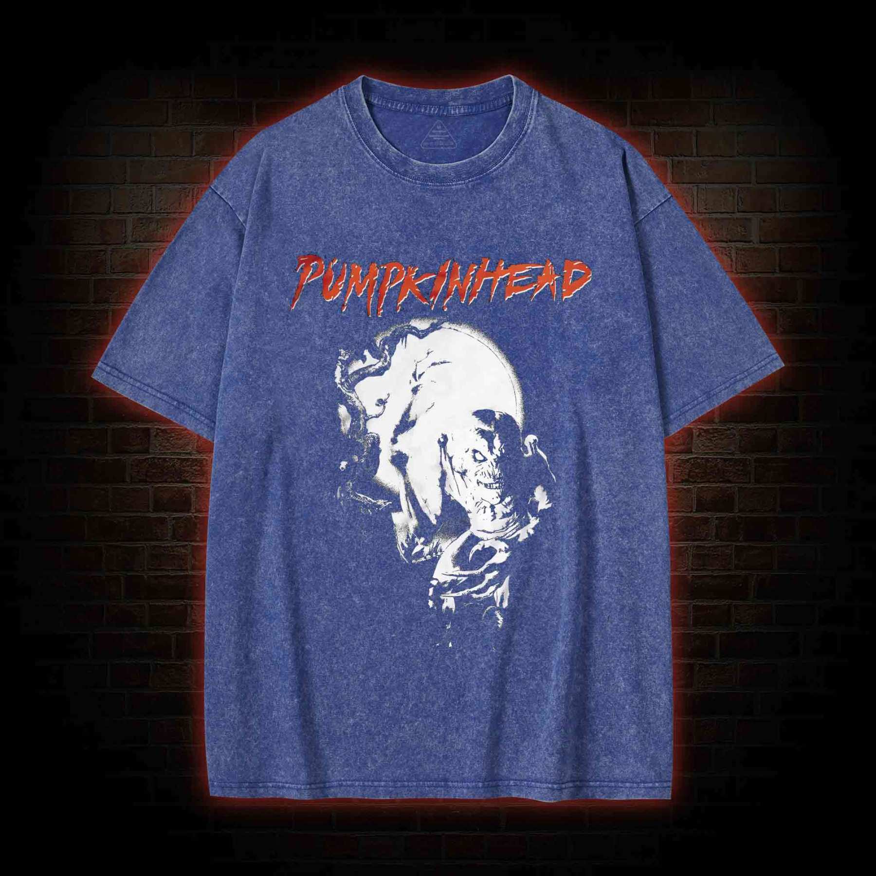 Spindly Demonic Monster Washed T-shirt