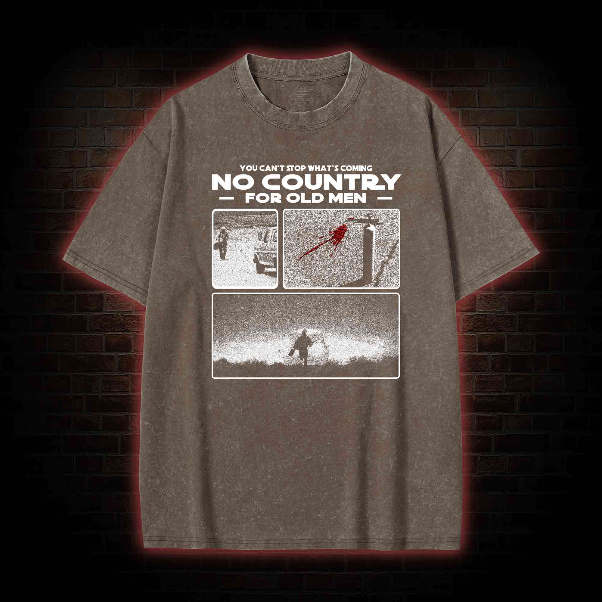 You Can't Stop What's Coming Washed T-shirt