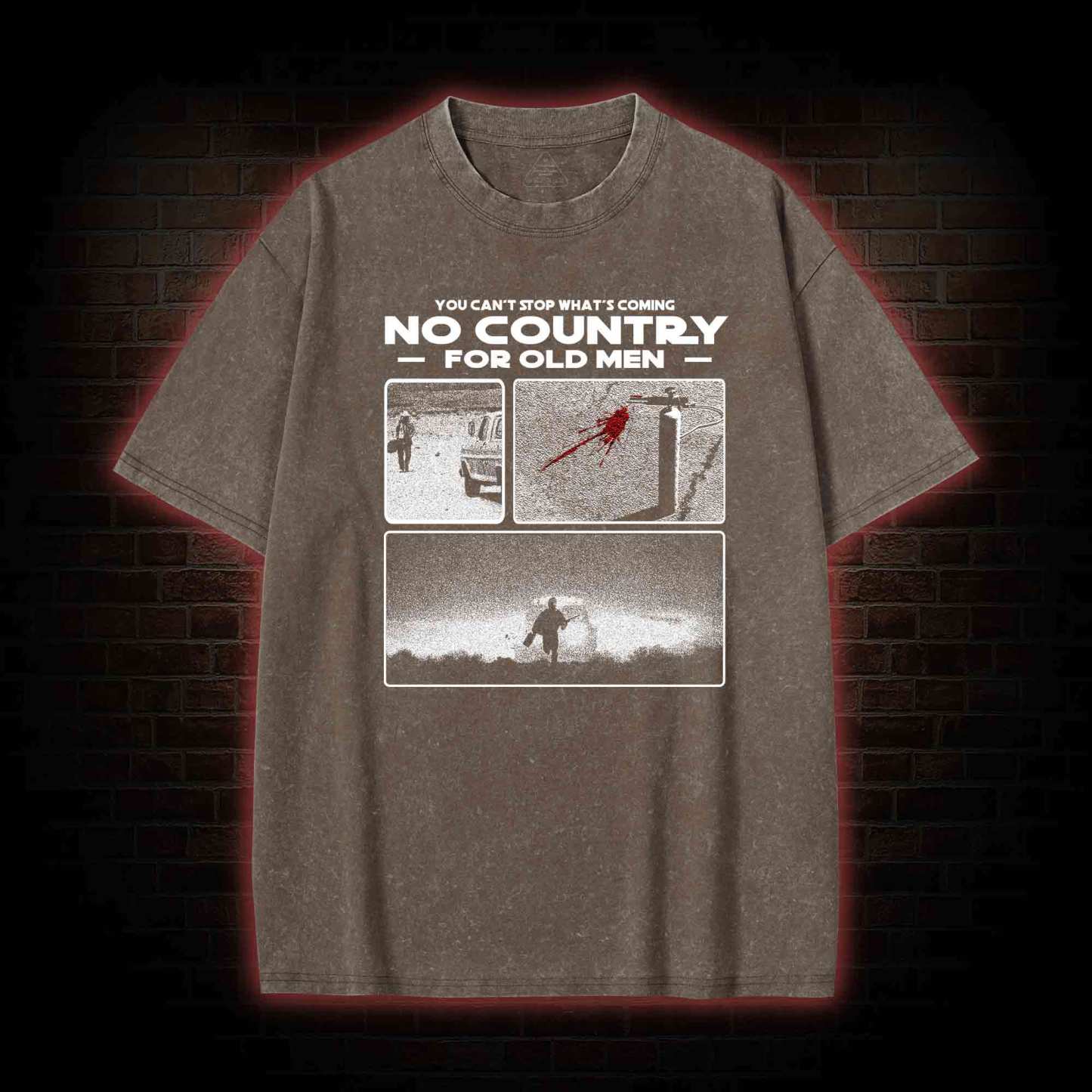 You Can't Stop What's Coming Washed T-shirt