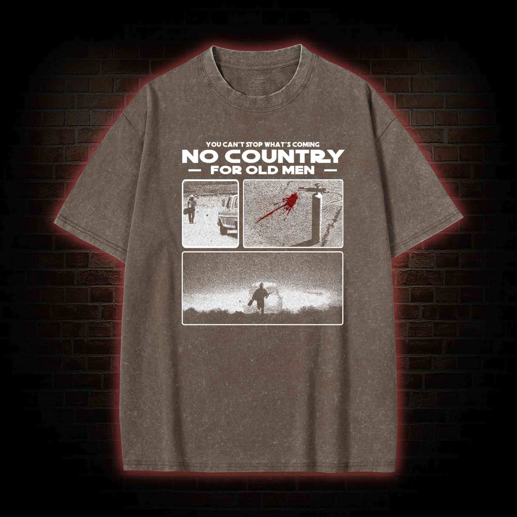 You Can't Stop What's Coming Washed T-shirt