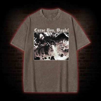 Curse You Bayle! Vintage Washed T-shirt