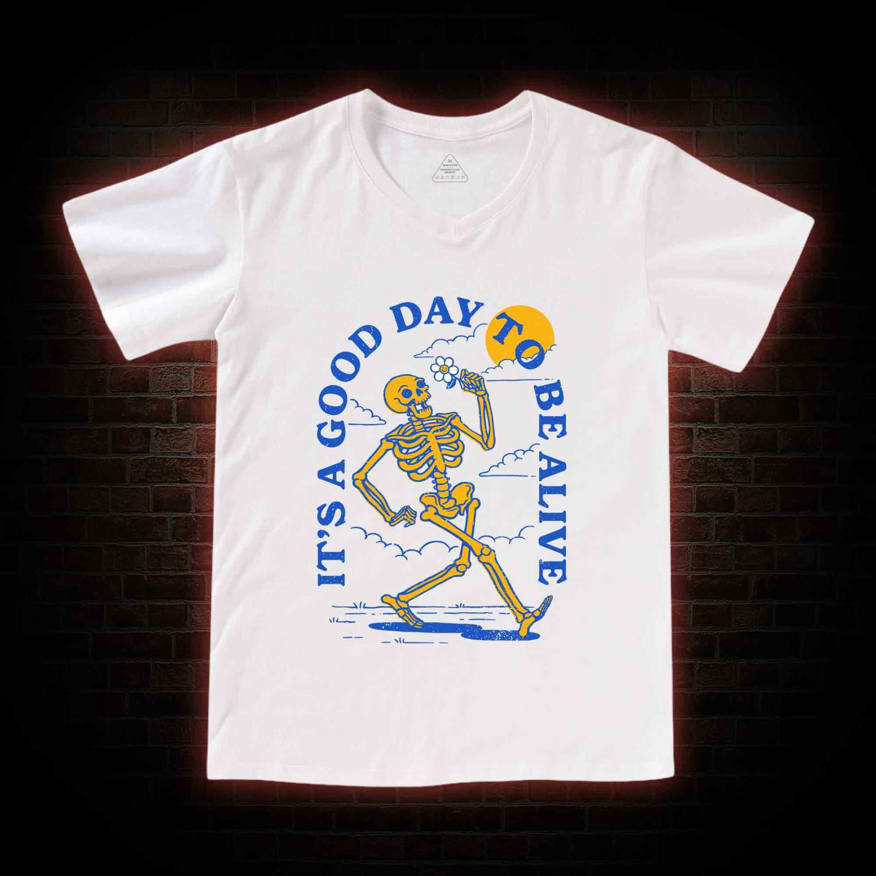 Medusa V-Neck Classic T-Shirt