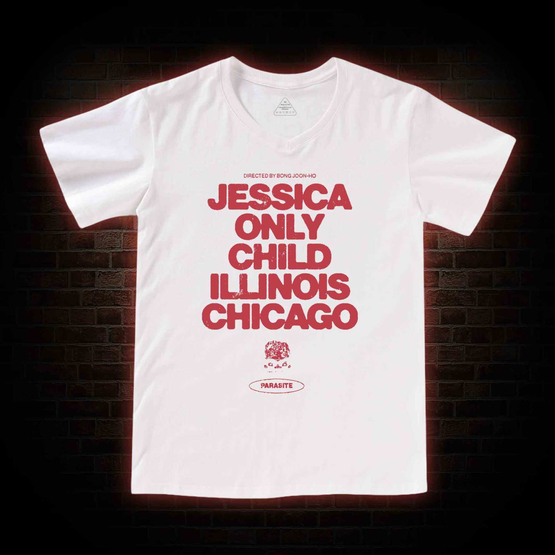 Jessica Only Child V-Neck Classic T-Shirt