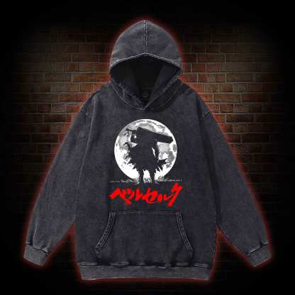 There’s No Paradise for You to Escape Washed Hoodie