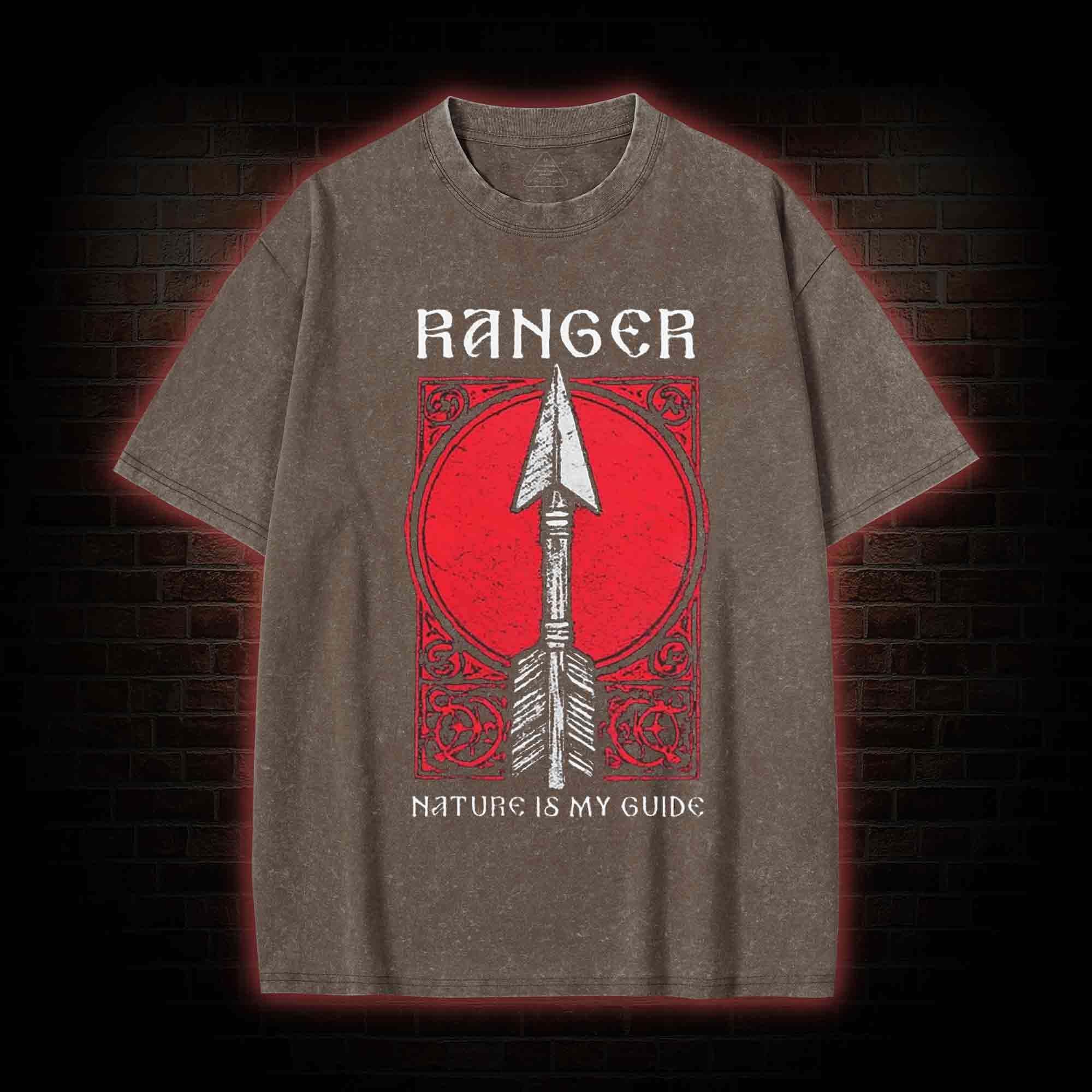 Nature is My Guide Washed T-shirt