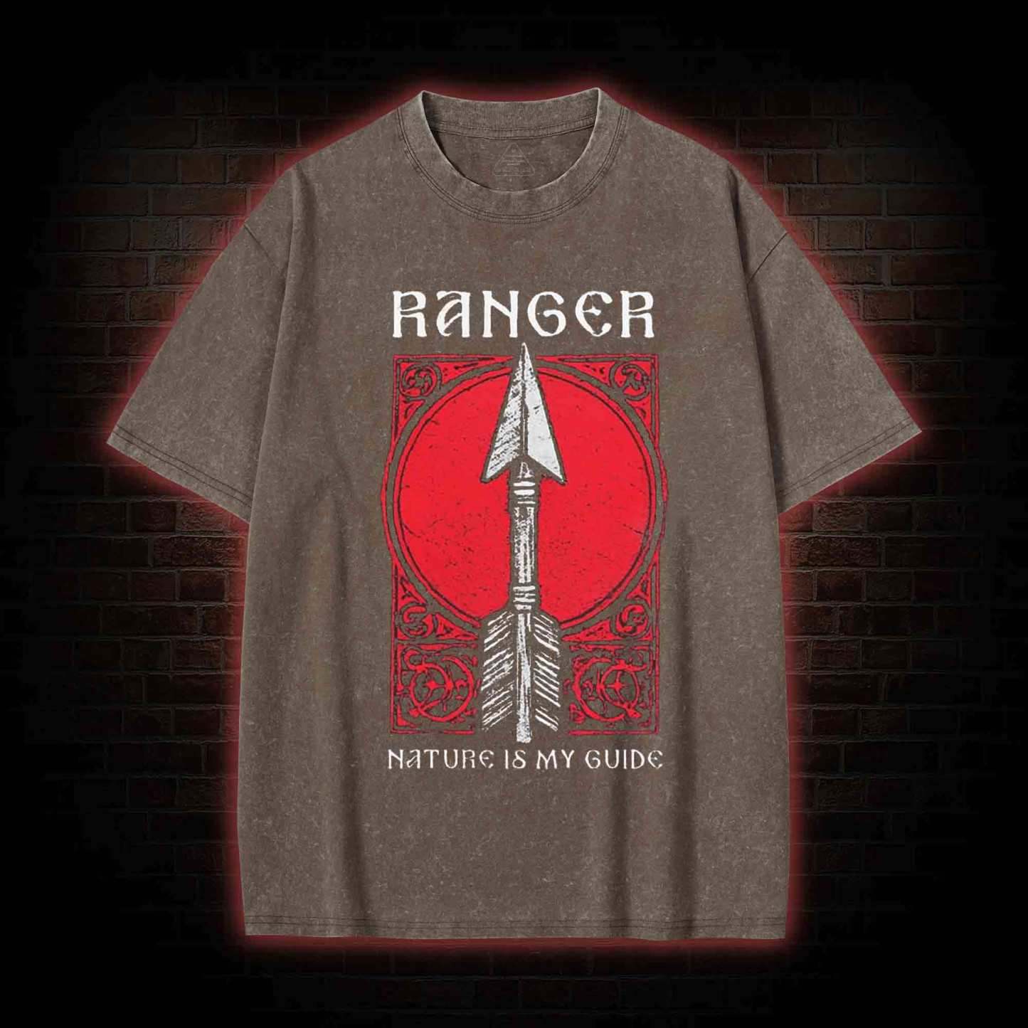 Nature is My Guide Washed T-shirt