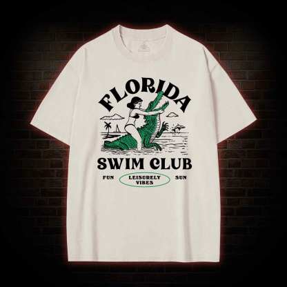Florida Swim Club Washed T-shirt