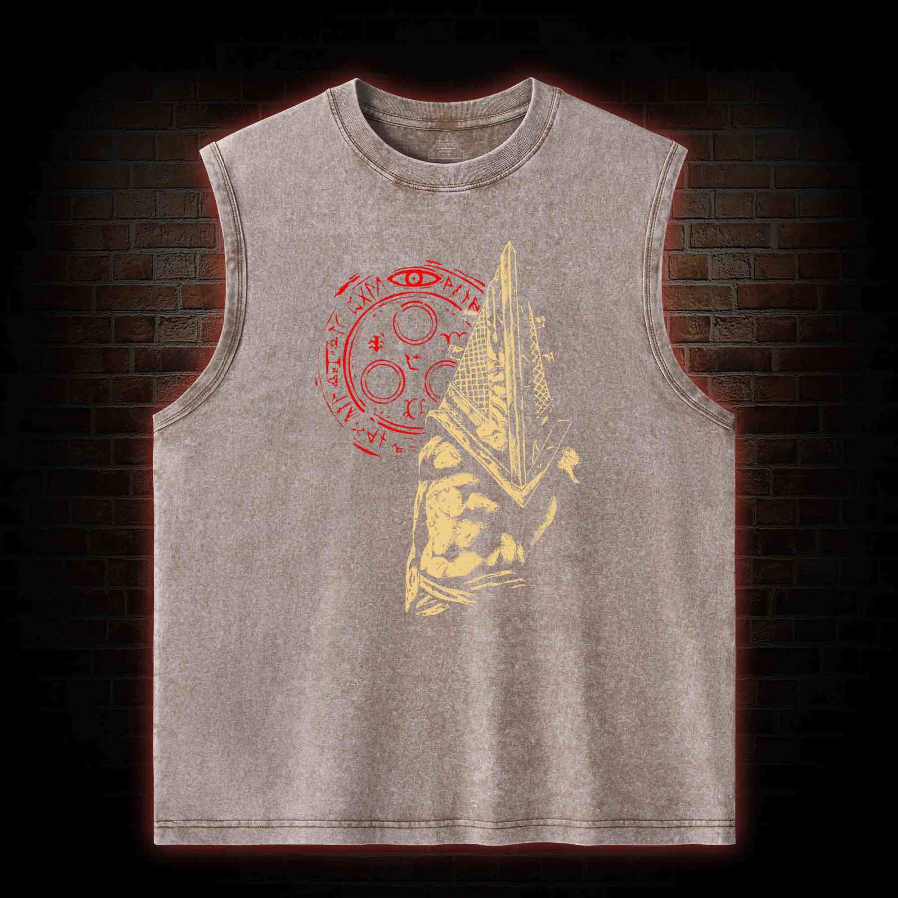 Pointy Man Washed Tank Top