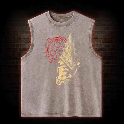 Pointy Man Washed Tank Top
