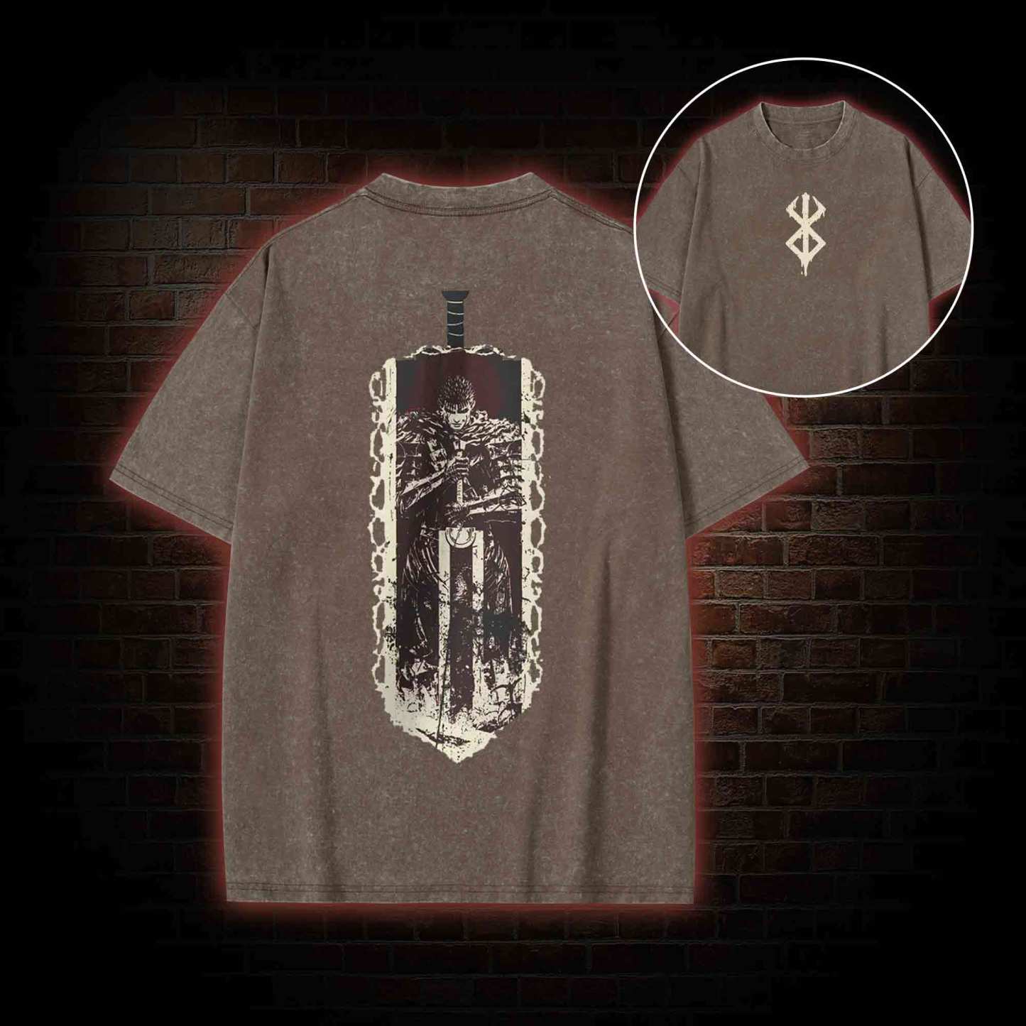 Hate is a Place Washed T-shirt