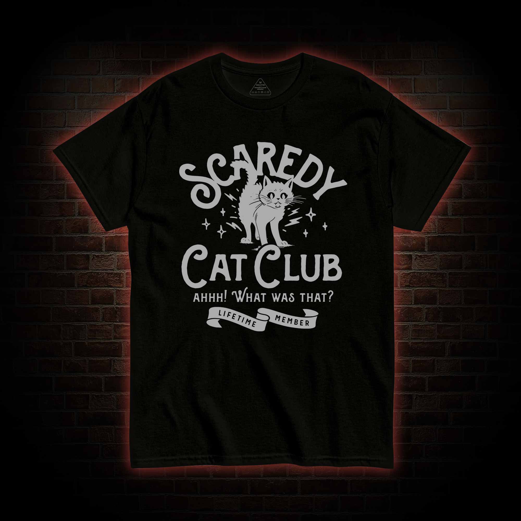 Scaredy Cat Club T-shirt
