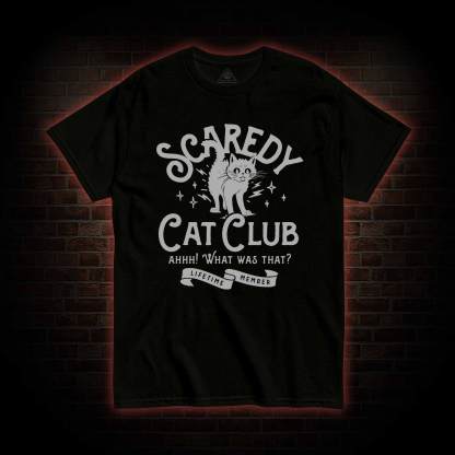 Scaredy Cat Club T-shirt