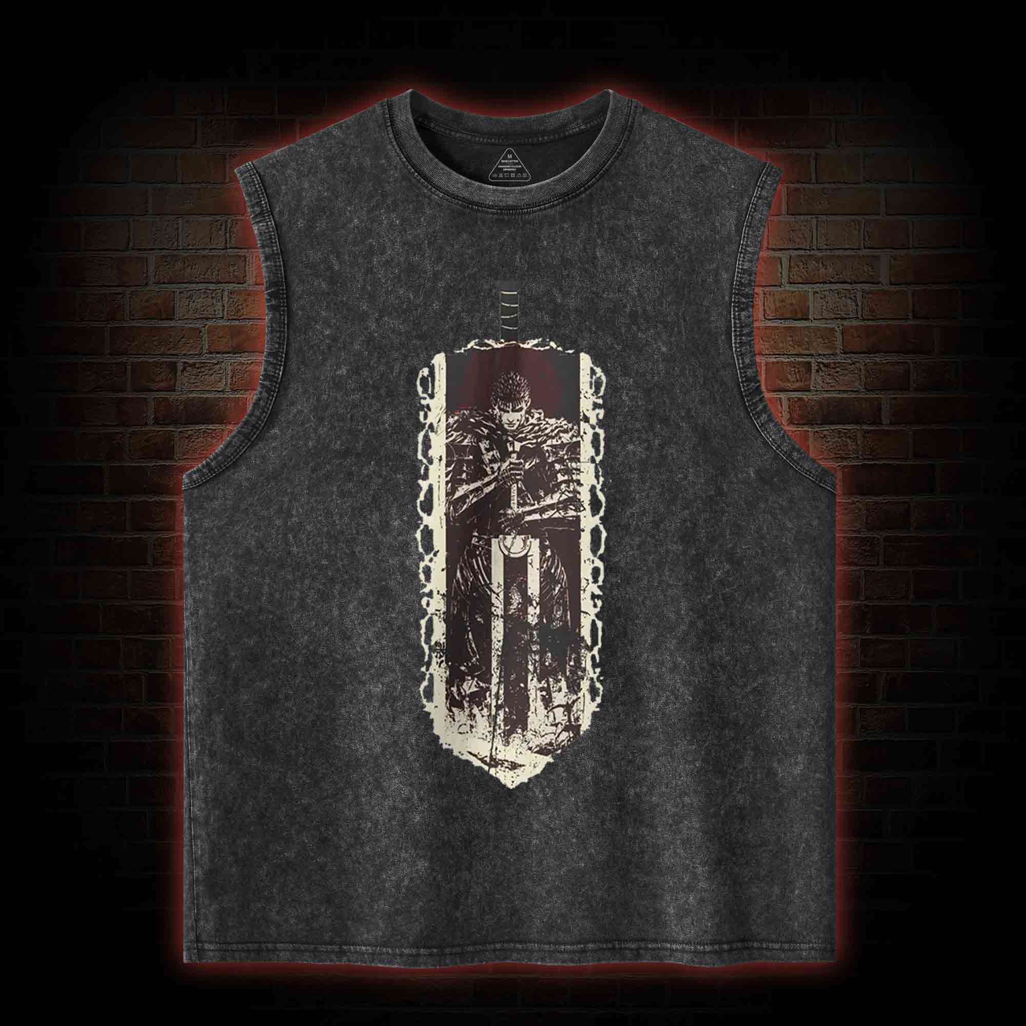 Hate is a Place Washed Tank Top