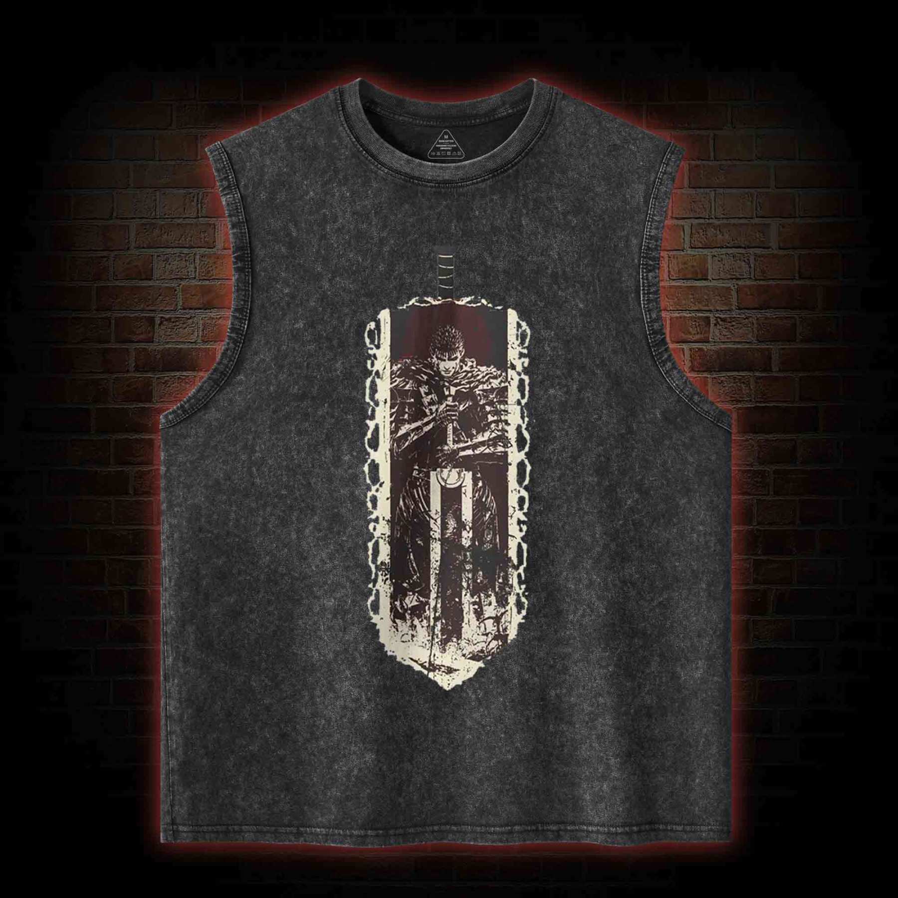 Hate is a Place Washed Tank Top