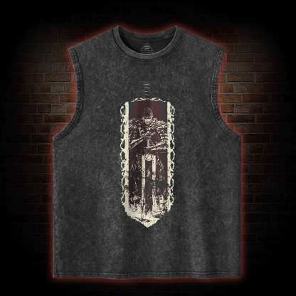 Hate is a Place Washed Tank Top