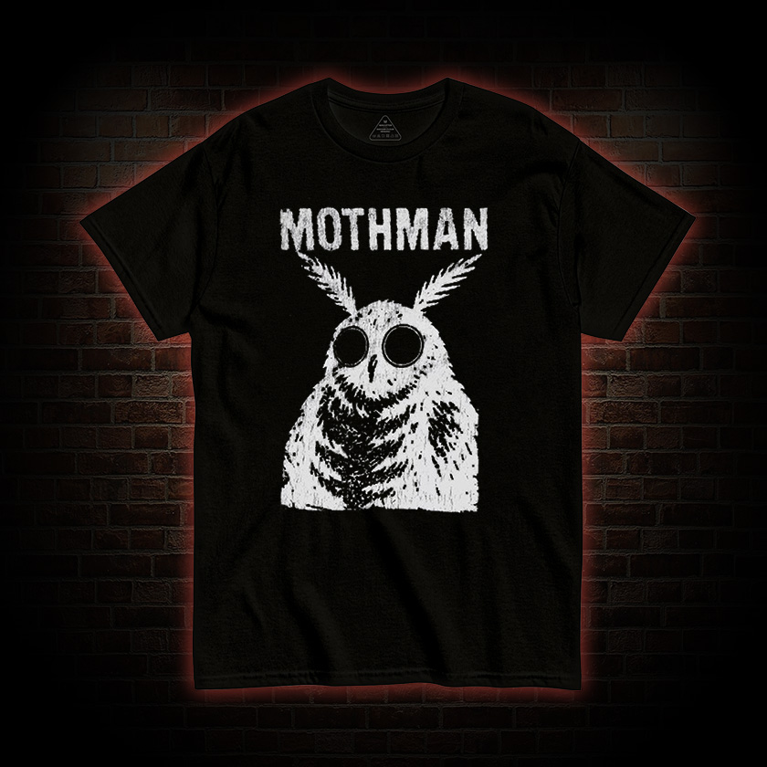 Horror Retro Mothman T-Shirt