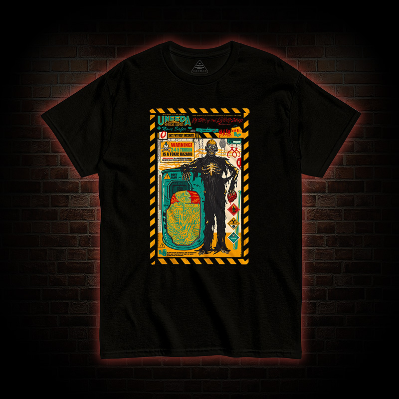 Uneeda None Safer Return Of The Living Dead T-shirt