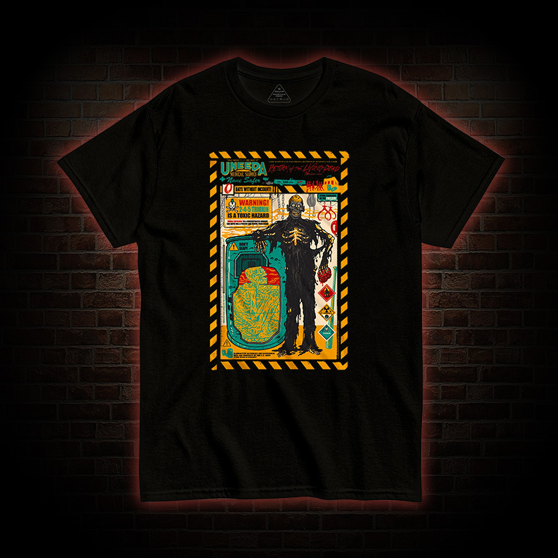 Uneeda None Safer Return Of The Living Dead T-shirt